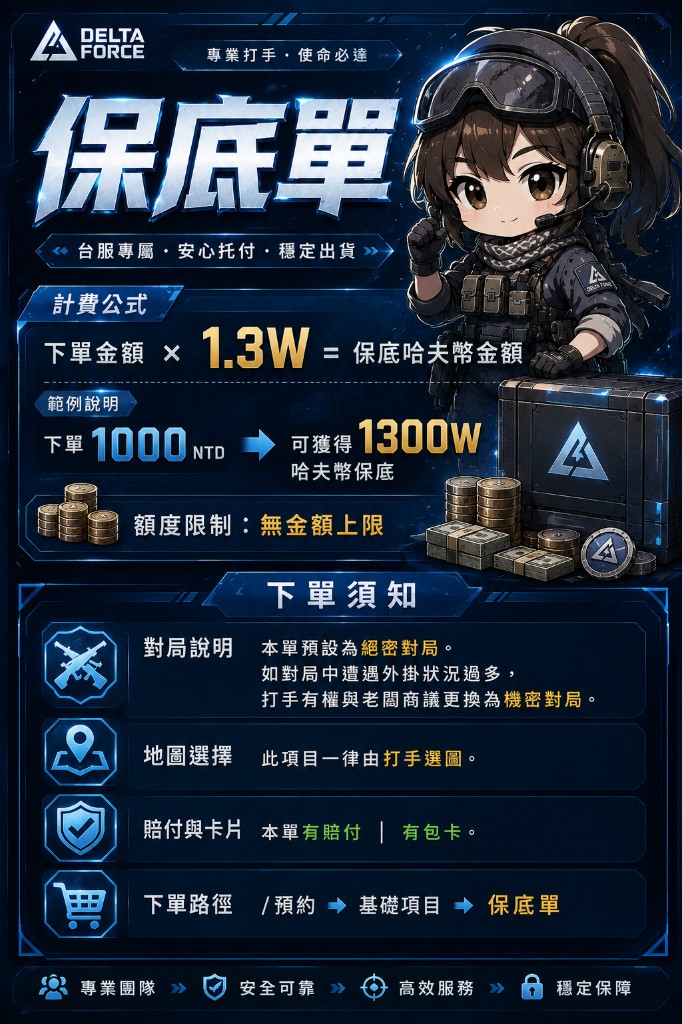 保底單