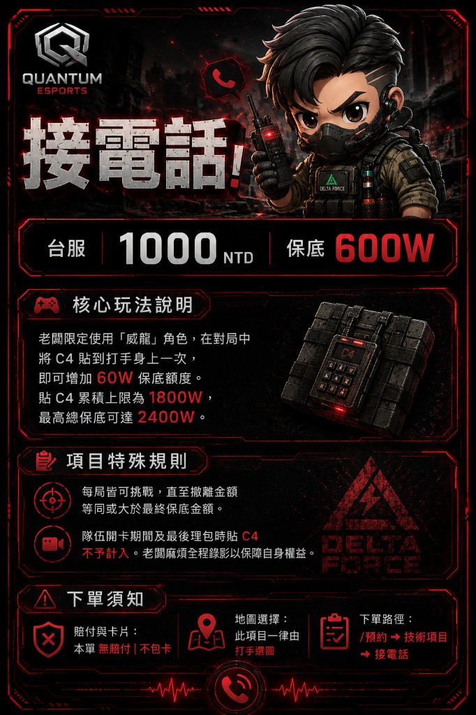 接電話